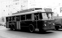 Trolebús FC en la calle Pelayo. Archivo Toni Rovira