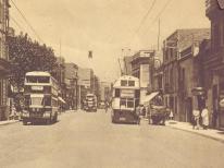 En la calle San Andrés, año 1947. Archivo TMB