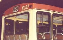 Pegaso 6038 en la línea 50, mayo 1987