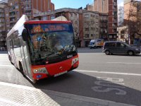 Girando de Navas de Tolosa a la Av. Meridiana, enero 2014