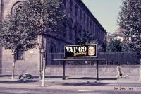 Marquesina del autobús, año 1995. Foto Pere París