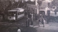 Tranvía de la Rabassada en la Av. República Argentina