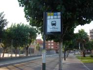 Parada de pruebas iluminada en Sant Joan Despí, agosto 2008