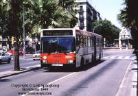 Autobus de la lnea 157 en el Paseo de Coln