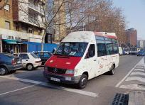 Un 215 en la estacin de Sants