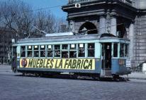 Tranvia en la Plaza Palacio