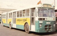 Autobus articulado de la lnea 41