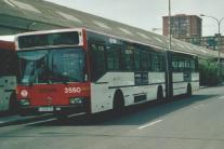 Enfrente de las cocheras de Levante, en la calle Llull