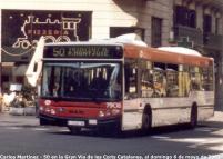 En la Gran Vía, mayo 2003. Foto de Carlos Martínez