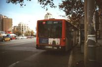En el terminal de la Pl. España, 17 nov. 2002. Foto de Francisco José García Román