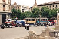 Actos de celebracin del 125 aniversario del tranvia, en 1997