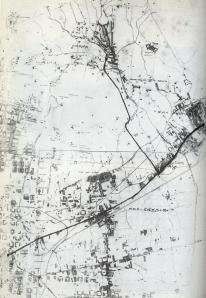 Recorrido del tranvia de vapor de San Andres y el de Horta