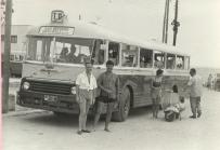 25 de julio de 1956, coche 36 en Castelldefels. . Foto de J.A. Solsona (Q.E.D.)