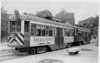 Tranva en el terminal de la Av. Vilanova