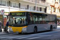 902 en el primer día de explotación con HIFE. Vemos coches de Rosanbus SL con sus indicadores, pero con conductores de Hife , 01/05/2024