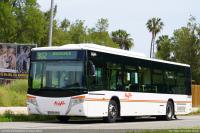 Primera semana de circulación del ex-3184 de BaixBus con decoración Hife, Gavà, 25/05/024