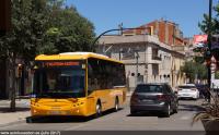 Coche 13 en la L1. cerca del paso a nivel del tren, julio 2017
