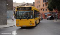 Línea 1, Girando a la Av. Villalonga, jul.2012