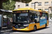 L3 en Pl. Catalunya, julio 2023