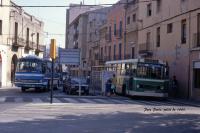 Bus urbano verde de Viñolas. Foto Pere París, julio 1993