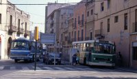 Autobús de Viñolas, julio 1993. Foto Pere París