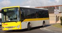 902 en la rotonda de la fábrica Roca, julio 2017