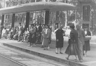 Marquesina de la Pl. Urquinaona. Foto autor desconocido
