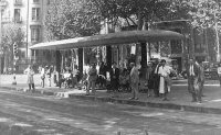 Marquesina de la Pl. Urquinaona. Foto autor desconocido