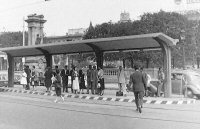 Marquesina de la Pl. Cataluña. Foto autor desconocido