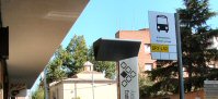 Nueva parada piloto de líneas de la EMT, realizada por la empresa N.O.N. Sant Feliu, ago.2005