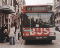 Autobús de la línea SF1. Archivo EMT