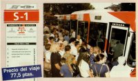 Inauguració del servicio, sept. 1998