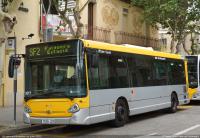SF2 en el final provisional del Pº Nadal, mientras se derrumbaba la estación de tren, julio 2023