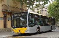 SF1 en el final provisional del Pº Nadal, mientras se derrumbaba la estación de tren, julio 2023