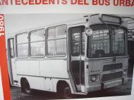 Segundo microbus urbano de Sant Feliu, microbús Sava 5701, aún sin matricular. sept.1980. Exposición 10 años de Bus